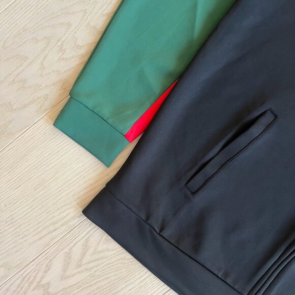 Track Suit Jacket Brand New with Tags 12 AM Nation Red Green Black 2XL - Picture 5 of 11